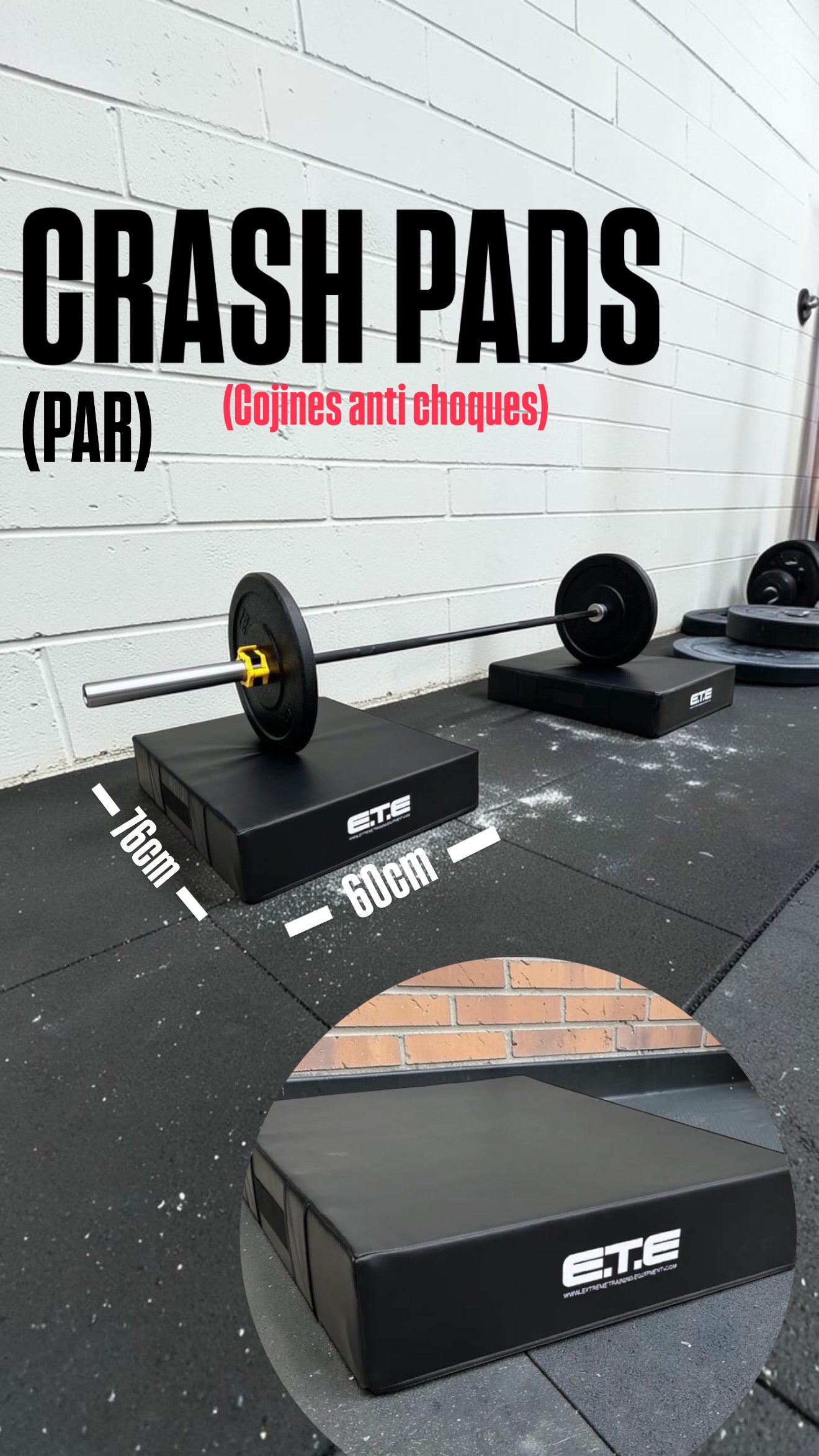 PAR DE COJINES ANTI IMPACTO CRASH PADS