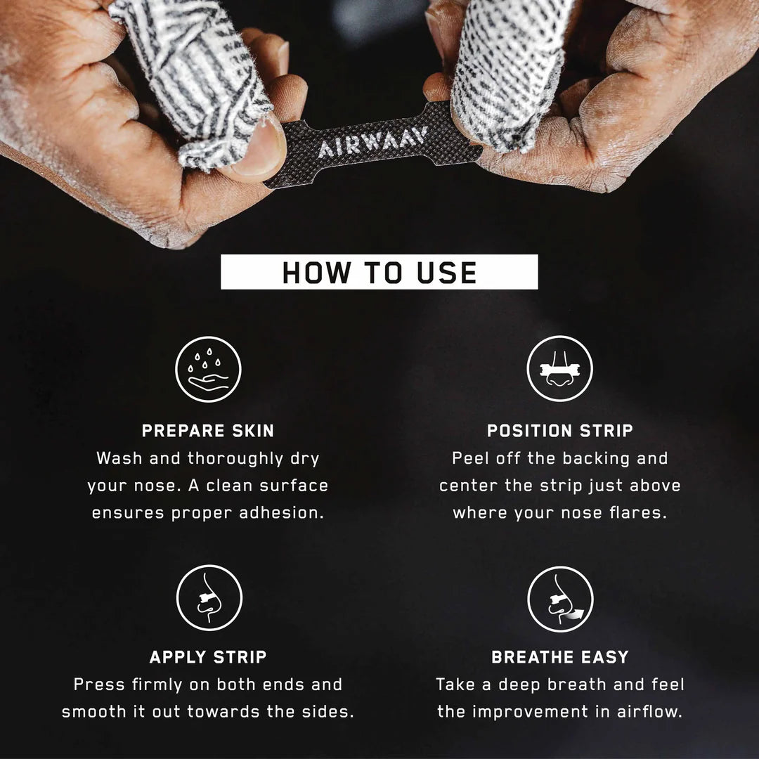 AIRWAAV NASAL STRIPS