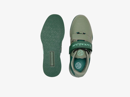 LUXIAOJUN CrossFit® PowerPro Weightlifting Shoes by LU (Ranger Green)