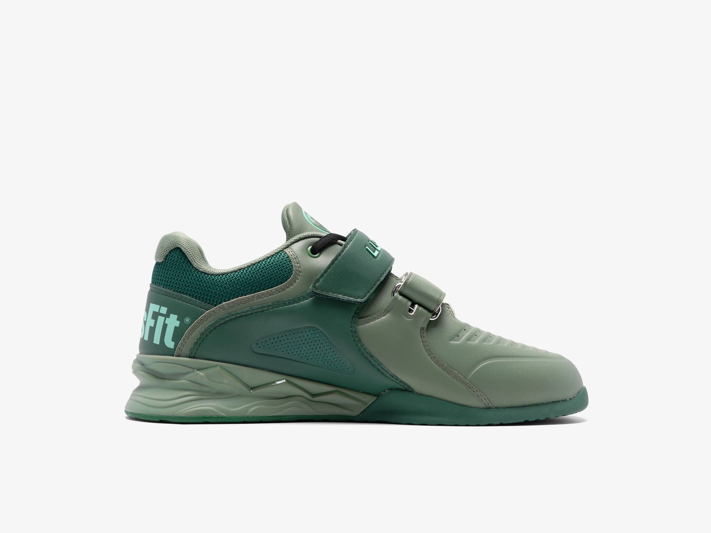 LUXIAOJUN CrossFit® PowerPro Weightlifting Shoes by LU (Ranger Green)