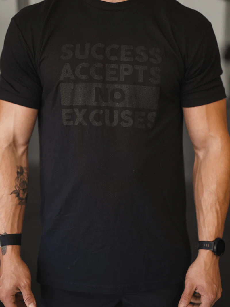 SUCCESS ACCEPTS NO EXCUSES T-SHIRT 2pood