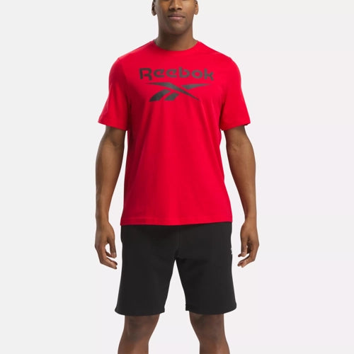 Reebok Identity Big Stacked Logo T-Shirt