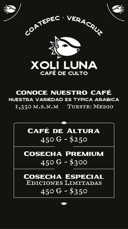 CAFÉ DE CULTO (XOLI LUNA)