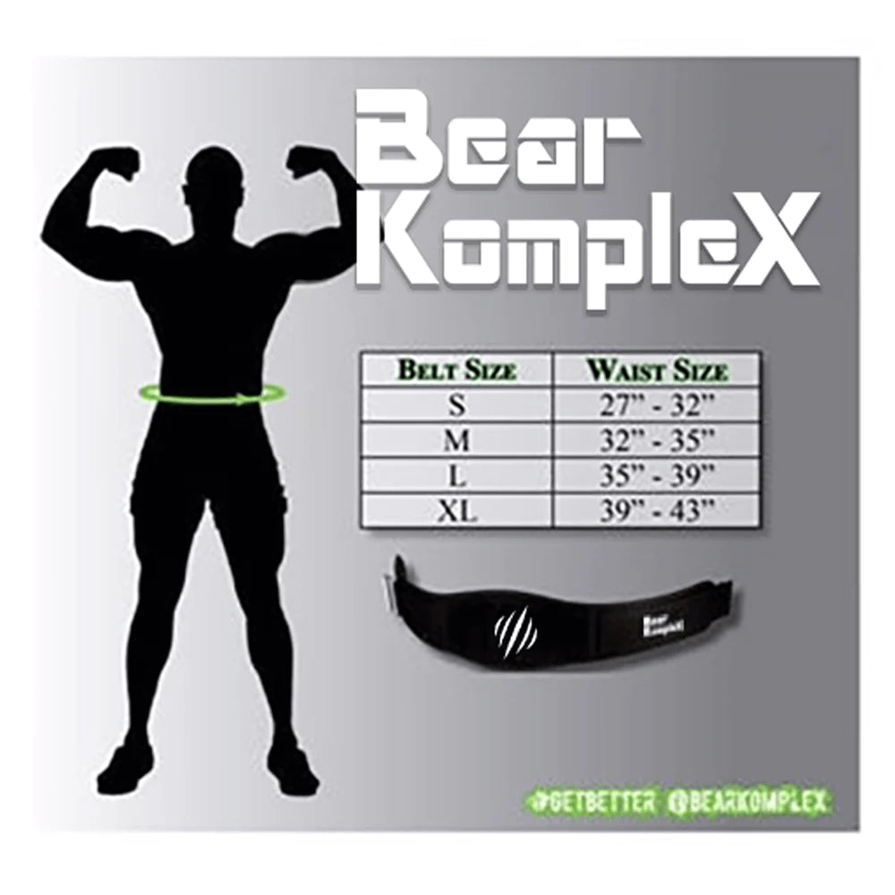 Bear KompleX "APEX" Premium Leather Weight Lifting Belt